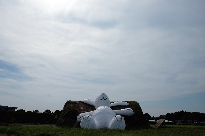 Illustration for article titled Giant Rabbit Appears, Lays Down On Farmland
